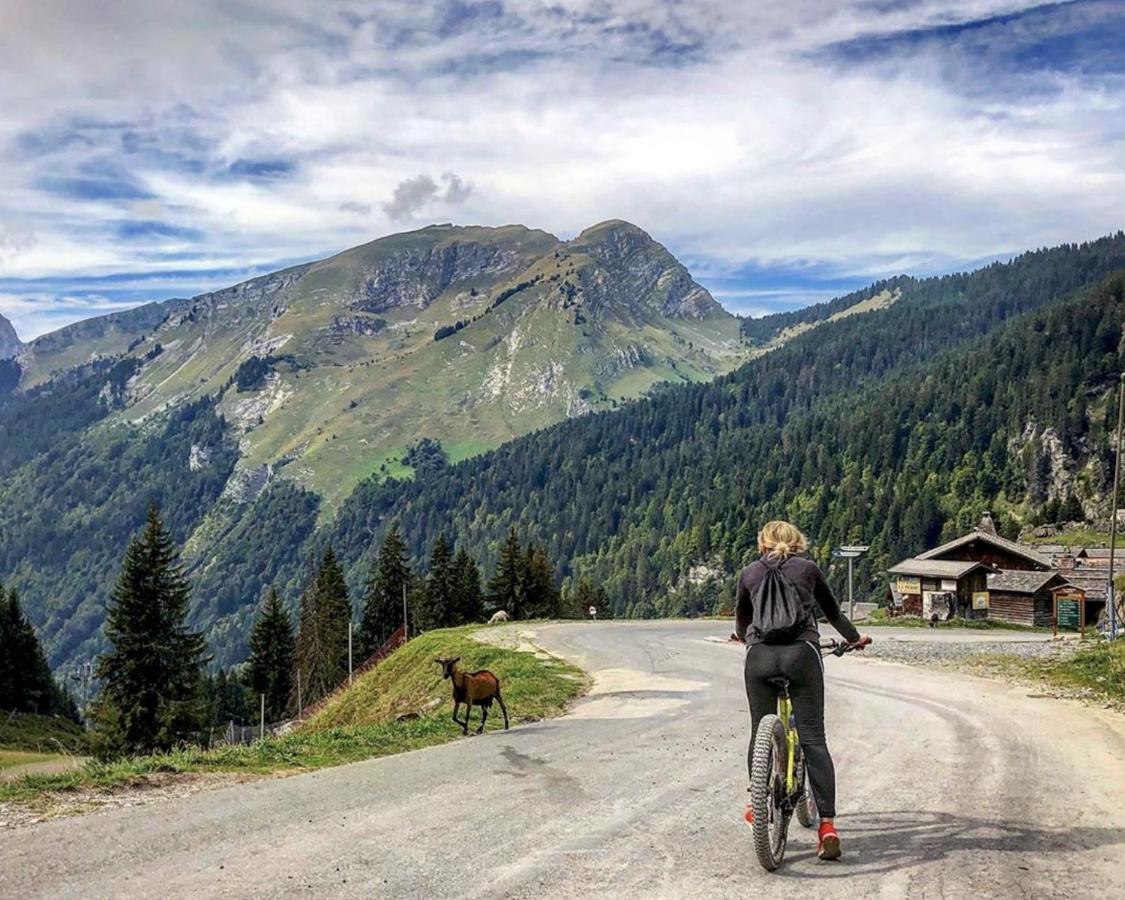 Micro-Lodge, Le Petit Nid D'Amour Montriond Exterior photo